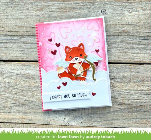 Lawn Fawn - Stanzschablone "Build-A-Critter Valentine Accessories Stand-Alone" Dies