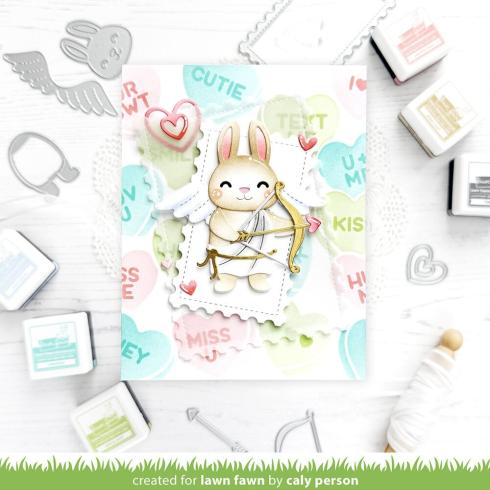 Lawn Fawn - Stanzschablone "Build-A-Critter Valentine Accessories Stand-Alone" Dies