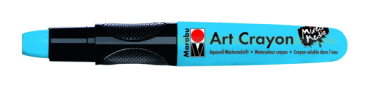 Art Crayon - Aquarell-Wachsmalstift in Himmelblau Art Crayon - Aquarell-Wachsmalstift in Himmelblau