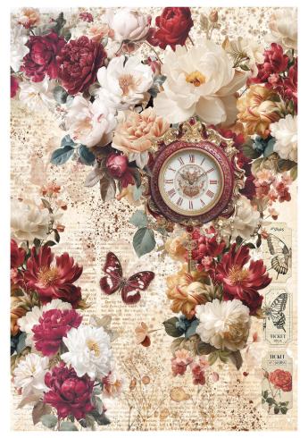 Preview: Ciao Bella - Decopatch Papier "Book Lovers" Mixed Media Rice Paper A4 - 4 Bogen