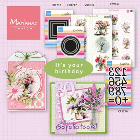 Preview: Marianne Design - Stanzschablone "Basic Circles" Craftables Dies