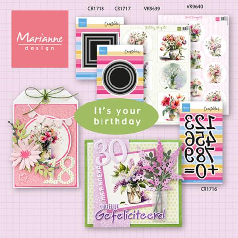 Preview: Marianne Design - Stanzschablone "Basic Squares" Craftables Dies