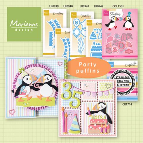 Preview: Marianne Design - Präge- und Stanzschablone "Birthday" Creatables Dies