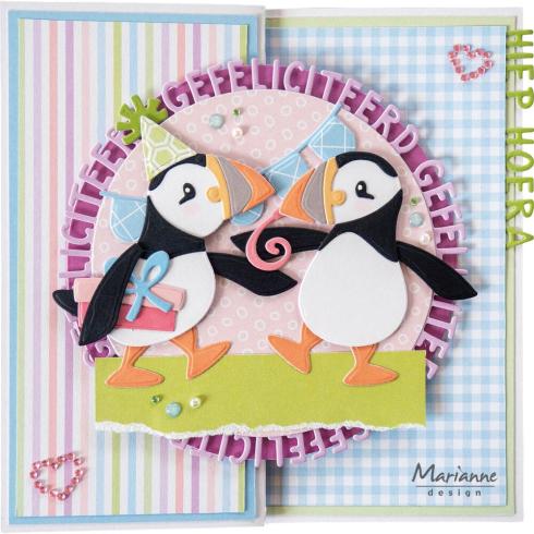 Preview: Marianne Design - Präge- und Stanzschablone "Birthday" Creatables Dies