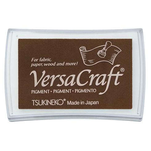 Tsukineko - VersaCraft Large Ink Pad "Cocoa" Pigment Stempelkissen