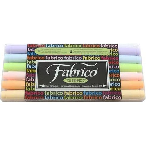 Tsukineko - VersaCraft Fabrico Marker "Sorbet" 6er Set