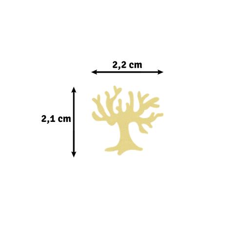 Preview: Vaessen Creative - Motivstanzer "Baum Medium 2,54x2,5mm"