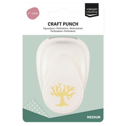 Preview: Vaessen Creative - Motivstanzer "Baum Medium 2,54x2,5mm"