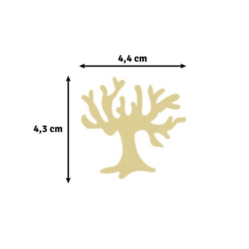 Preview: Vaessen Creative - Motivstanzer "Baum Jumbo 5x4,8mm"