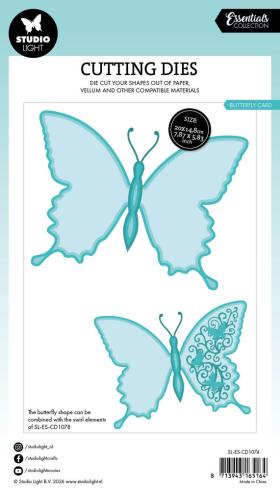 Preview: Studio Light - Stanzschablone "Butterfly Card" Dies