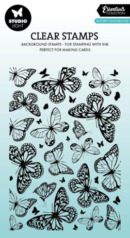 Studio Light - Stempel "Butterfly Background" Clear Stamps