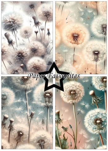 Preview: Paper Favourites - Designpapier "Dandelion" Paper Pack A5 - 24 Bogen