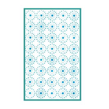 Sizzix - Schablone "Buildables Backgrounds #1" Stencil Design by Vicki Boutin