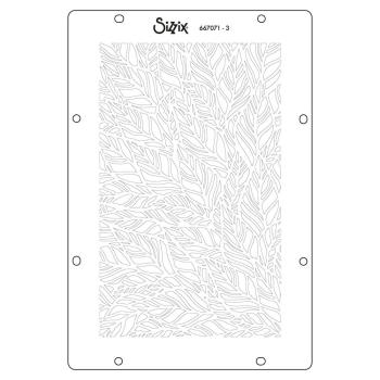 Sizzix - Schablone "Buildables Botanicals #1" Stencil Design by Vicki Boutin