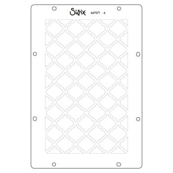 Sizzix - Schablone "Buildables Botanicals #1" Stencil Design by Vicki Boutin