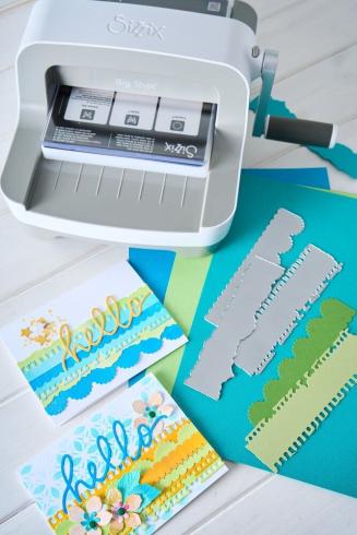 Preview: Sizzix - Stanzschablone "Double Edgers" Thinlits Craft Dies by Vicki Boutin
