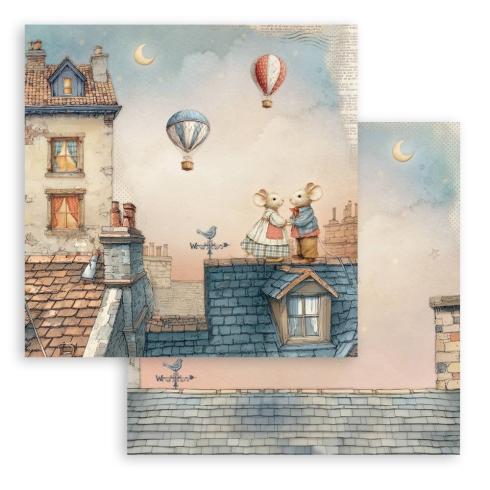 Preview: Stamperia - Designpapier "Family" Paper Pack 12x12 Inch - 10 Bogen