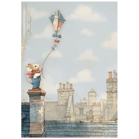 Stamperia - Decopatch Papier "Selection" Decoupage A4 - 6 Bogen  