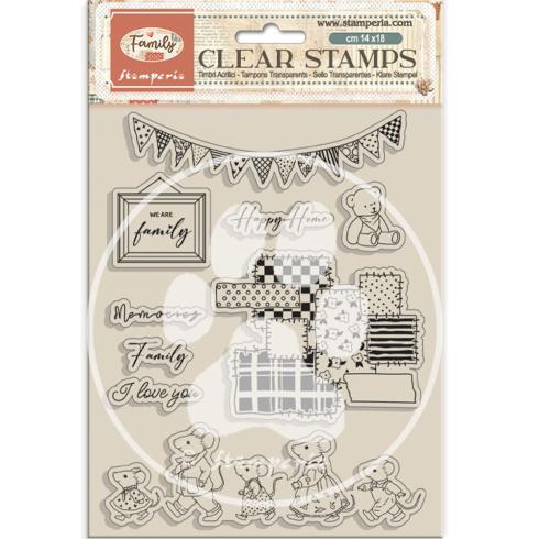 Stamperia - Stempelset "Party" Clear Stamps