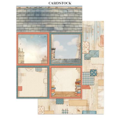 Preview: Stamperia - Papier, Aufkleber & Stanzteile "Family" Junk Journal Backgrounds,Stickers,Cut-Outs