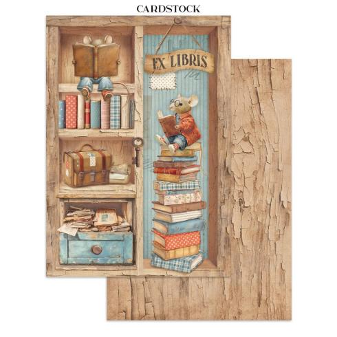 Stamperia - Papier, Aufkleber & Stanzteile "Family" Junk Journal Backgrounds,Stickers,Cut-Outs