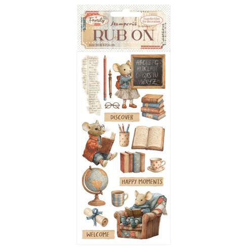 Stamperia - Transfer Aufkleber "Happy Moments" Rub-On