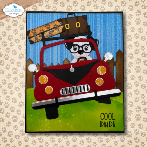 Preview: Elizabeth Craft Designs - Stanzschalone "Car" Dies