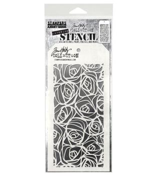 Stampers Anonymous - Schablone "Scribbles" Layering Stencil Design by Tim Holtz