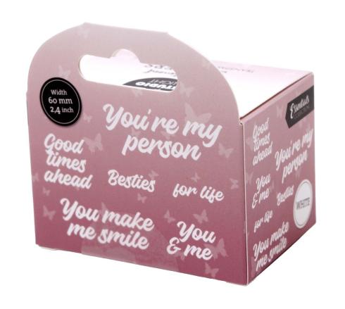 Preview: Studio Light - Aufkleber "You're My Person" Stickers on Roll