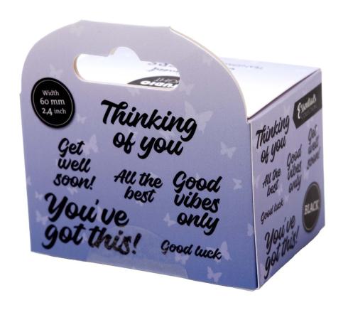 Preview: Studio Light - Aufkleber "All The Best" Stickers on Roll