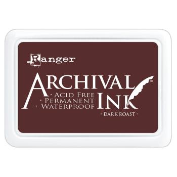 Ranger Archival Ink Pad "Dark Roast " Stempelkissen - Pigmenttinte 