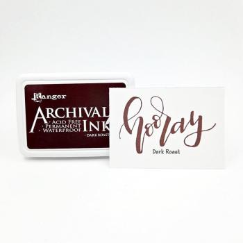 Preview: Ranger Archival Ink Pad "Dark Roast " Stempelkissen - Pigmenttinte 