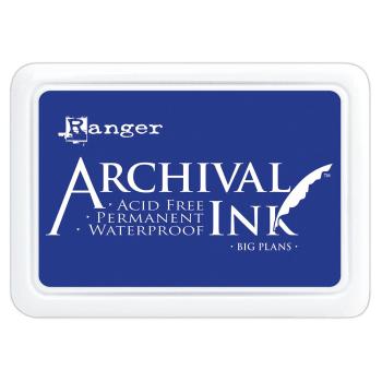 Ranger Archival Ink Pad "Big Plans " Stempelkissen - Pigmenttinte 