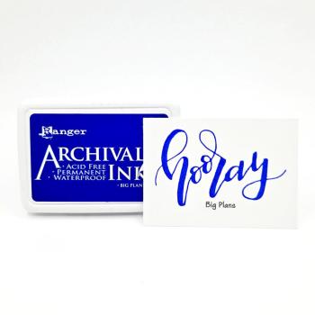 Preview: Ranger Archival Ink Pad "Big Plans " Stempelkissen - Pigmenttinte 