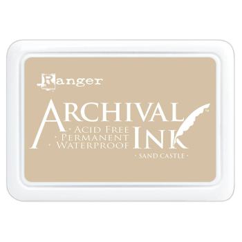 Ranger Archival Ink Pad "Sand Castle " Stempelkissen - Pigmenttinte 