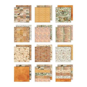 Preview: Idea-ology Palette Collection "Orange" Paper Pack 12x12 Inch - 12 Bogen 