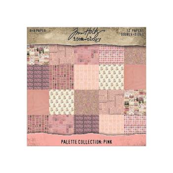 Idea-ology Palette Collection "Pink" Paper Pack 8x8 Inch - 12 Bogen 