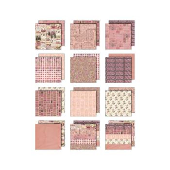 Preview: Idea-ology Palette Collection "Pink" Paper Pack 8x8 Inch - 12 Bogen 