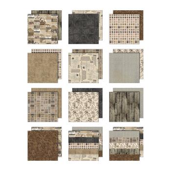Preview: Idea-ology Palette Collection "Neutral" Paper Pack 12x12 Inch - 12 Bogen 