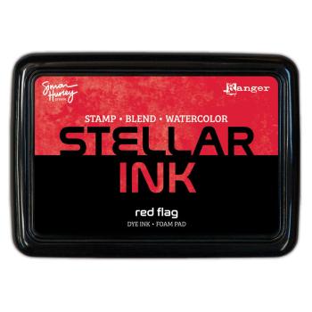 Ranger - Stellar Ink Pad "Red Flag" Design by Simon Hurley Create - Pigment Stempelkissen