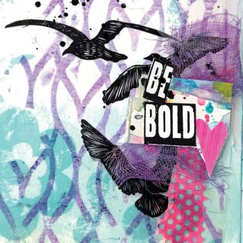 Preview: Ranger - Schablone Design by Dina Wakley "Pointy Fence" Media Stencil