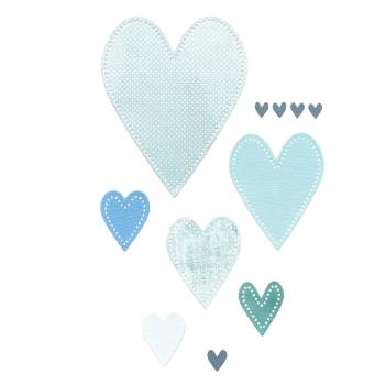 Preview: Sizzix - Stanzschablone "Stitched Hearts" Framelits Craft Dies Design by Eileen Hull