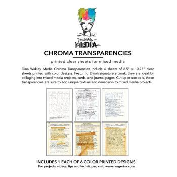 Preview: Ranger – Transparente Folien by Dina Wakley „Typed Quotes“