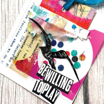 Preview: Ranger – Transparente Folien by Dina Wakley „Typed Quotes“