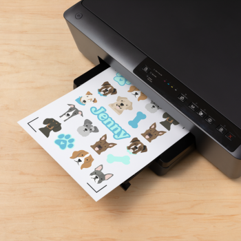 Preview: Cricut - Printable Waterproof Sticker A4 "Hologoraphic" 5 Bogen