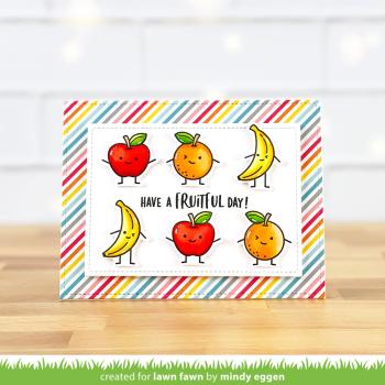 Lawn Fawn - Stempelset "Fruitful Friends" Clear Stamp