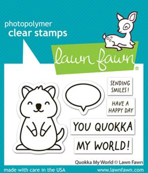 Lawn Fawn - Stempelset "Quokka My World" Clear Stamp