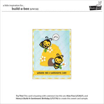 Preview: Lawn Fawn - Stanzschablone "Build-A-Bee" Dies