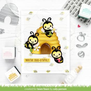 Preview: Lawn Fawn - Stanzschablone "Build-A-Bee" Dies