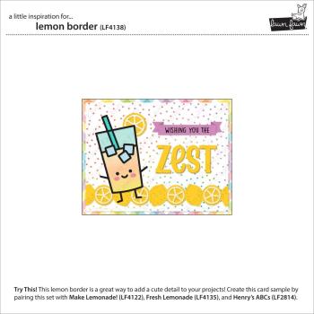 Preview: Lawn Fawn - Stanzschablone "Lemon Border" Dies
